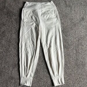 Women's White Track Pants